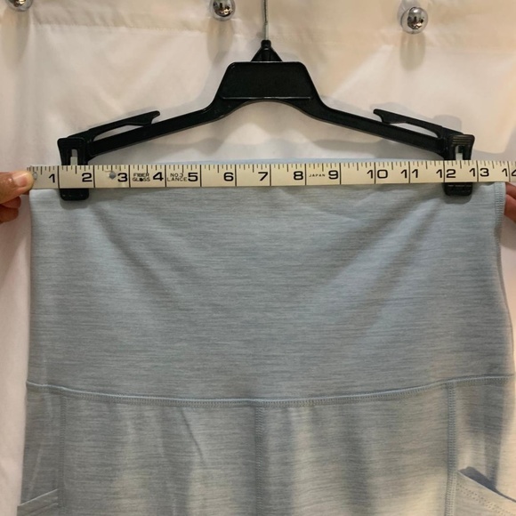 NWOT Zen Again Heather Flares By FP Movements Heather Blue Pearl small - Picture 6 of 11